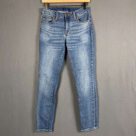 Frye Denim - FRYE Womens Jeans 28 Regular Fit Slim Mid Rise Medium Wash Blue